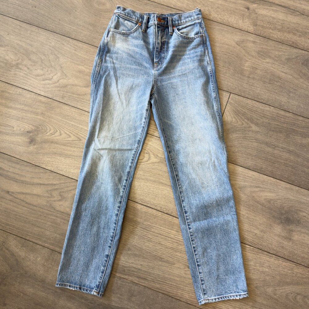 J. Crew High-Rise Stovepipe Jeans